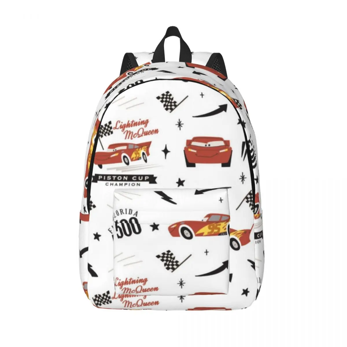 

Disney Cars Lightning McQueen Champ Backpack for Boy Girl Kid Student School Bookbag Cartoon Daypack Preschool Kindergarten Bag