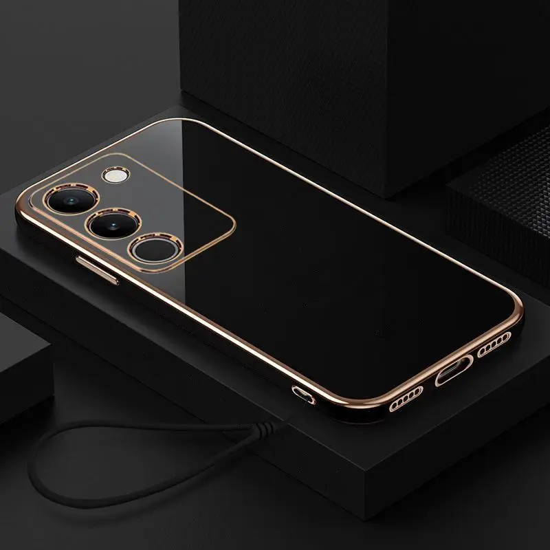 Противоударный силиконовый мягкий чехол для Vivo Y200