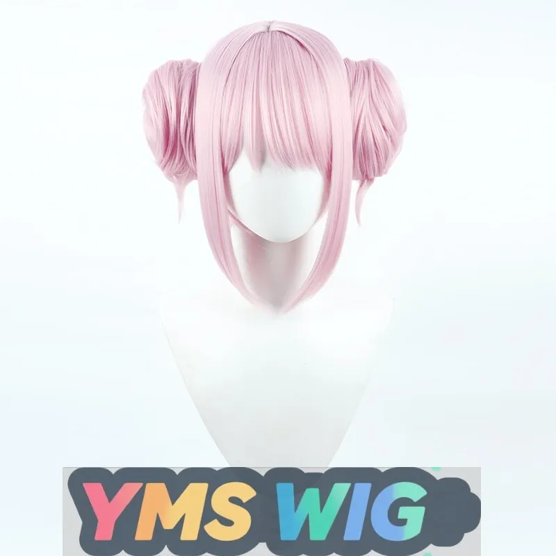 Фото 【YMS WIG】Синий архив — парик для косплея без цветов Holy Garden с ароматным розовым и двойным пучком волос №2