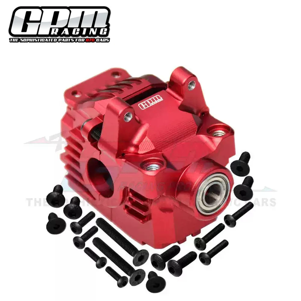 Металлический корпус переднего дифференциала GPM 6881 6788 для Traxxas 1/7 XO-1 1/10 Rustler Hoss