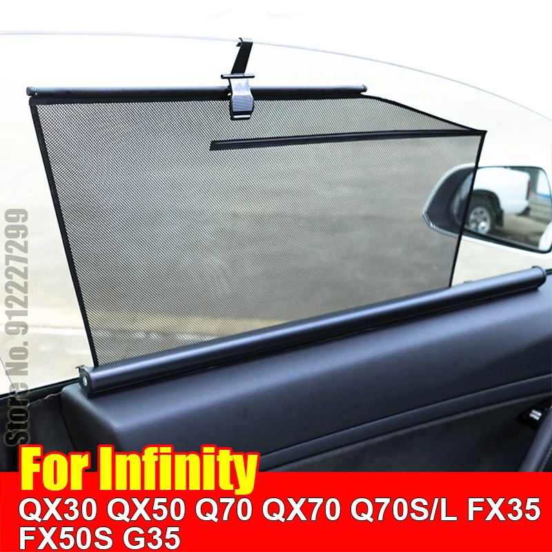 

For Infinity QX30 QX50 Q70 QX70 Q70S/L FX35 FX50S G35 Sun Visor Automatic Lift Accessori Window Cover SunShade Curtain Shade