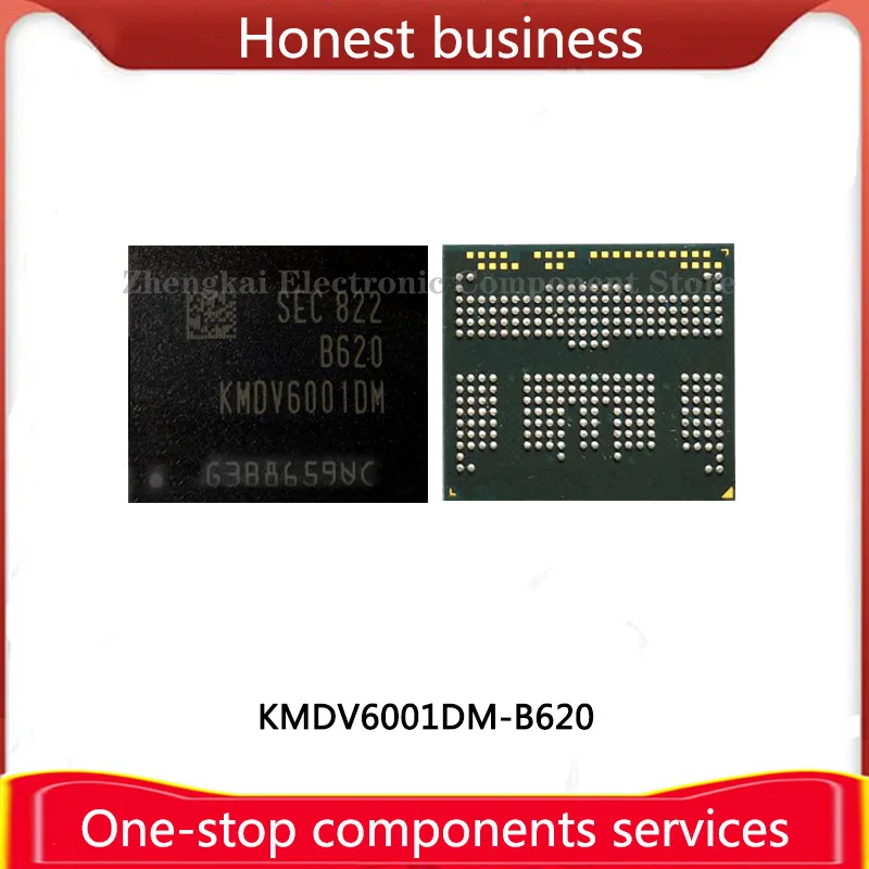 KMDV6001DM-B620 Флэш-память для компьютера, 100% рабочий, 100% качество EMCP BGA 128 + 4 чипа, флэш-память KMDV6001DM
