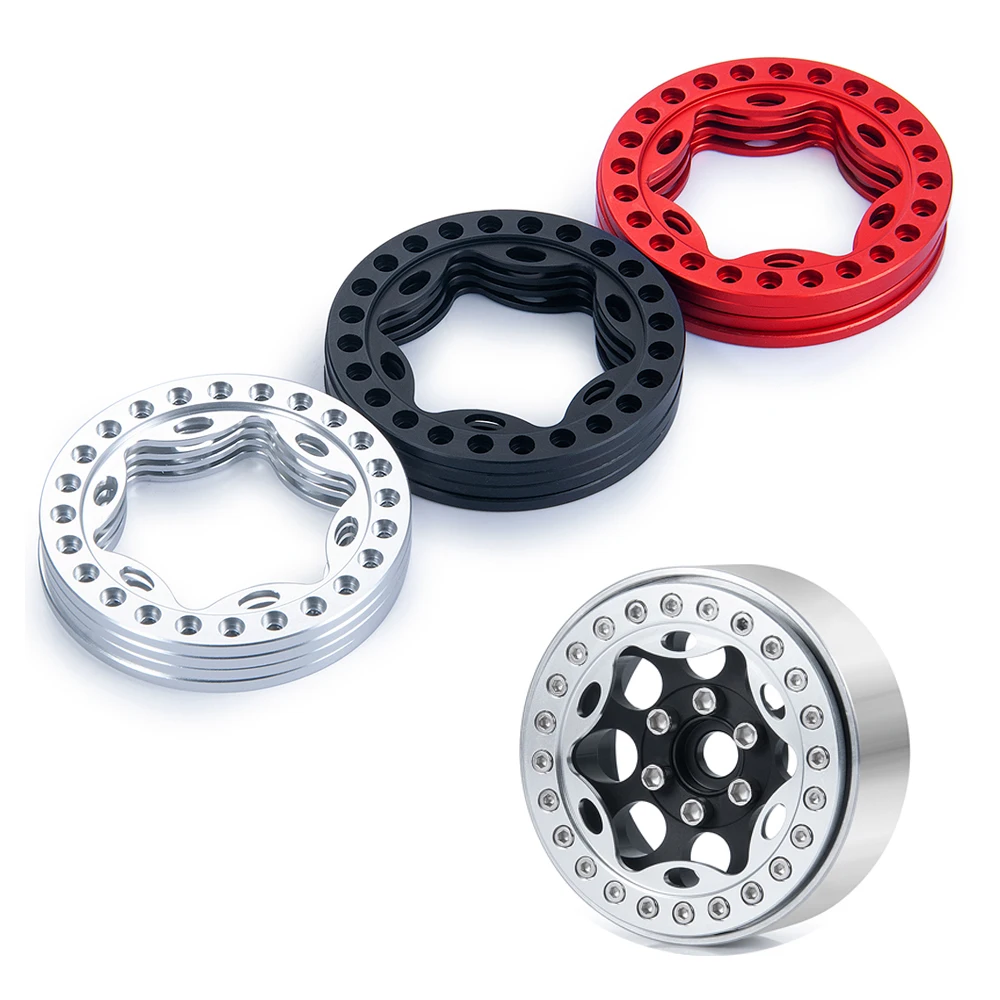 Цена RCBENECO, 4 шт., металлические наружные кольца для колесных ободов 1,9 дюйма с Бусиной, для моделей 1/10 Axial SCX10 90027 90046 D90 Traxxas TRX4 Wraith Crawler Дешево RCBENECO, 4 шт., металлические наружные кольца для колесных ободов 1,9 дюйма с Бусиной, для моделей 1/10 Axial SCX10 90027 90046 D90 Traxxas TRX4 Wraith Crawler