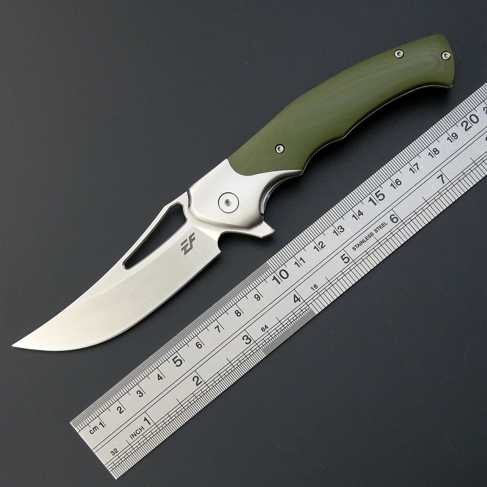 Новый складной карманный нож Eafengrow EF7 K110, лезвие из стали G10 с ...