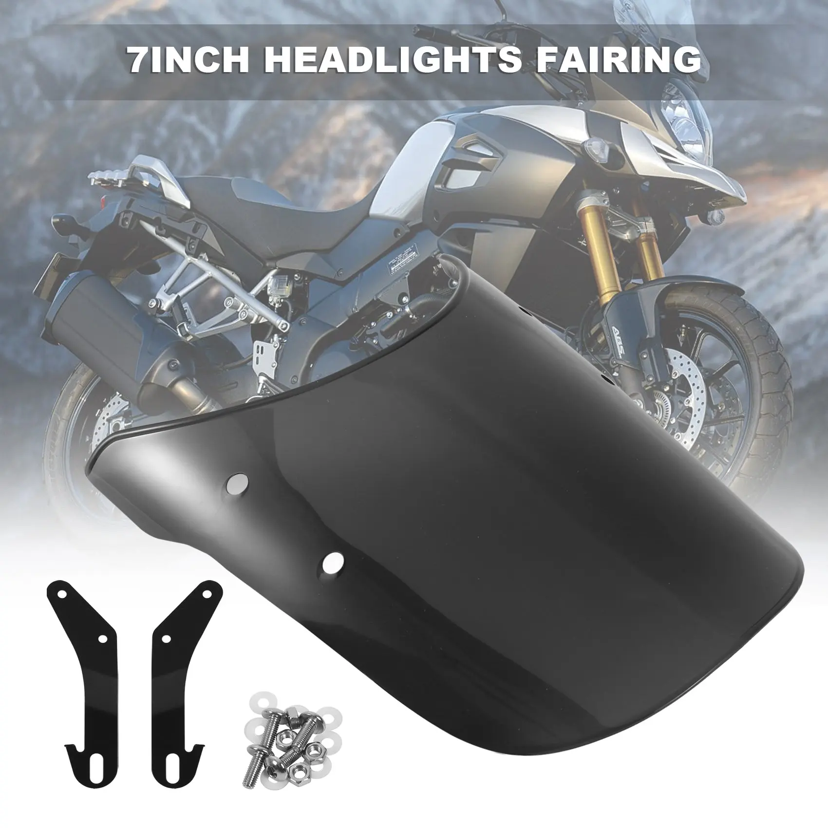 Мотоциклетные ветрозащитные стекла универсальная обтекатель для фар с