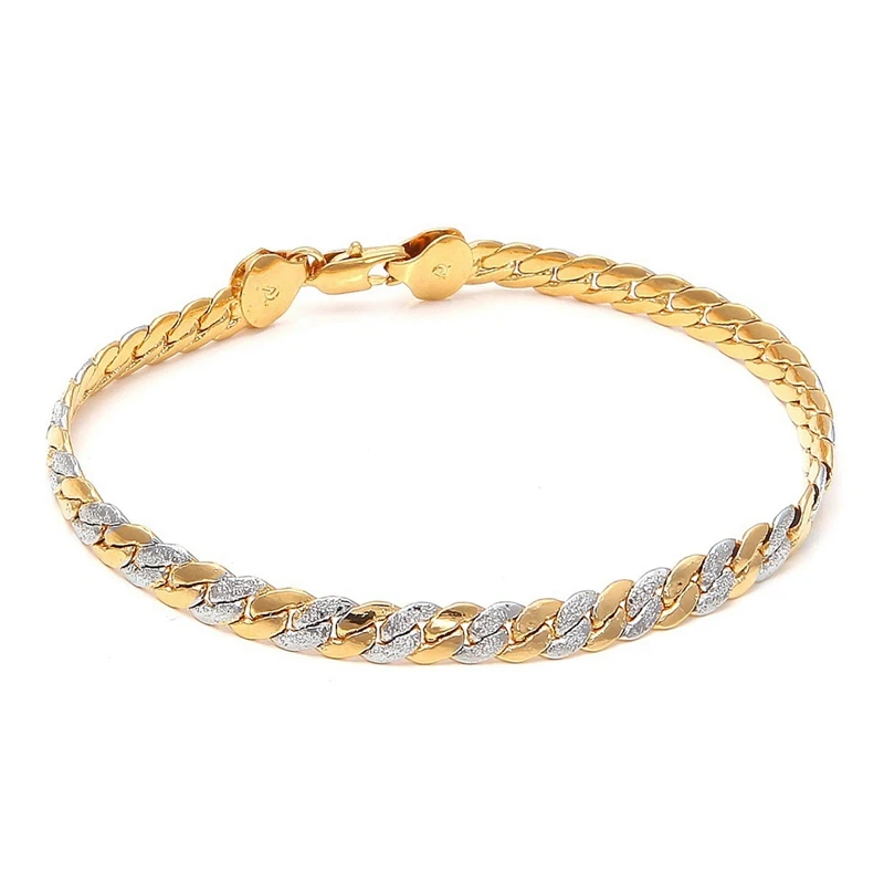 

Gold Chain Bracelet For Men Women Charm Bracelet Jewelry Personality Bracelet