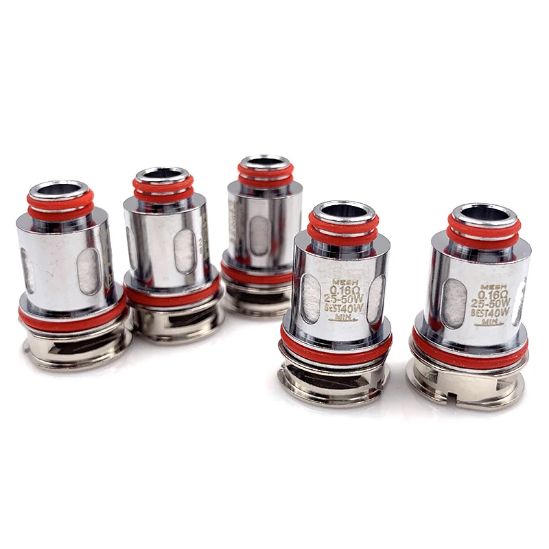 Oem Rbm2 Bobina Mesh 0.16Ohm Dc 0.6 Bobine Testa Per Rpm2 Scar-P5 Ipx 80G-Rav Pro Kit Cartuccia Nord X Nord 4
