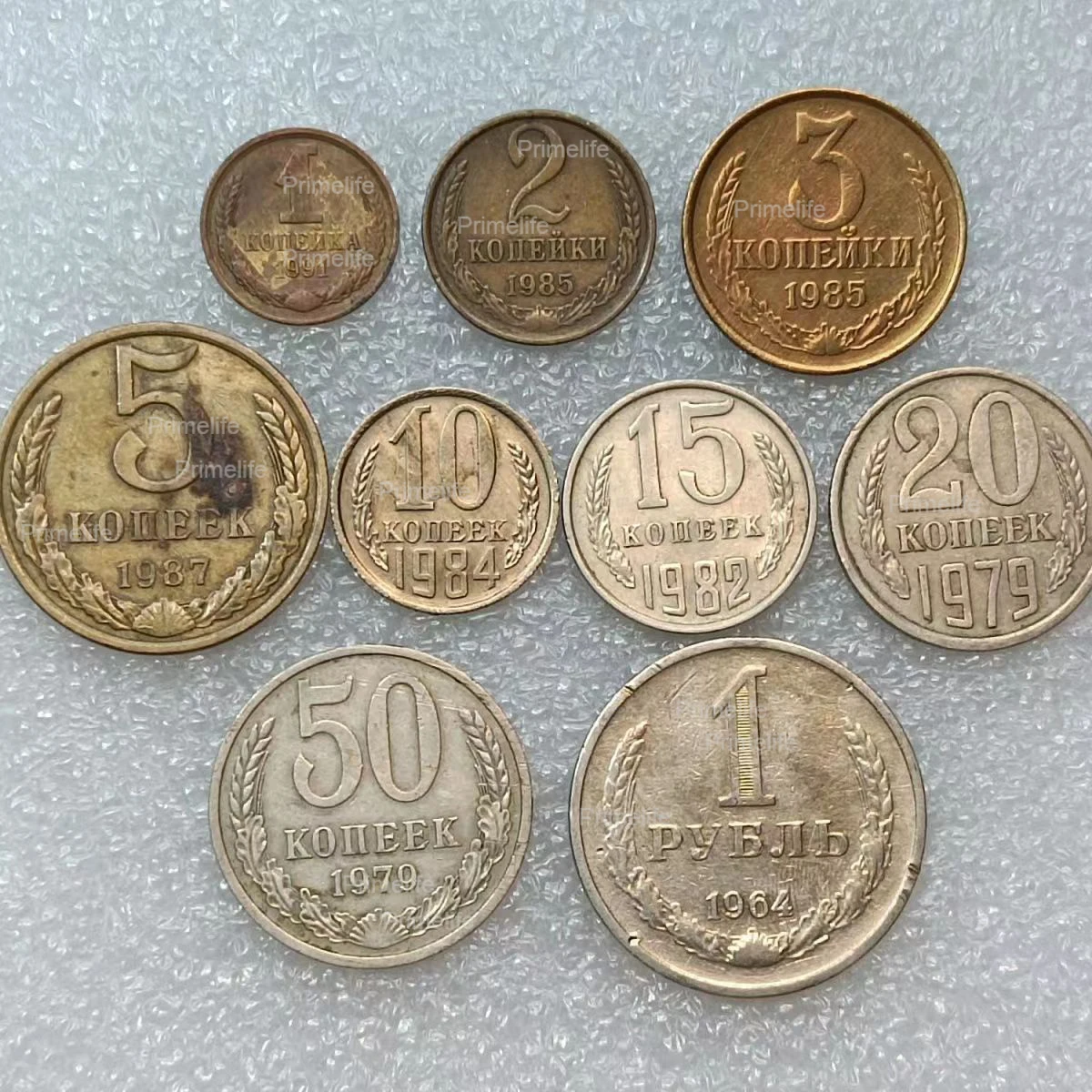 

9 шт., оригинальные Сувенирные Монеты СССР Советского Союза