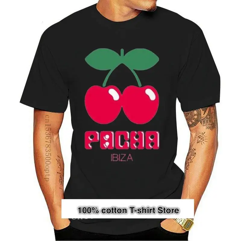 

Camiseta Retro унисекс de Pacha Ibiza, ropa para hombre, casa, danza, espacio, sueño, лист белка, 2386