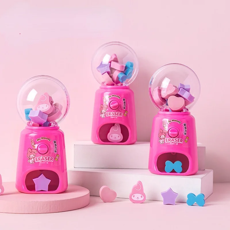 

Anime My Melody Kittys Kawaii Cartoon Eraser Creative Rubber Eraser Student Correction Stationery School Supplies Kids Gift Toys