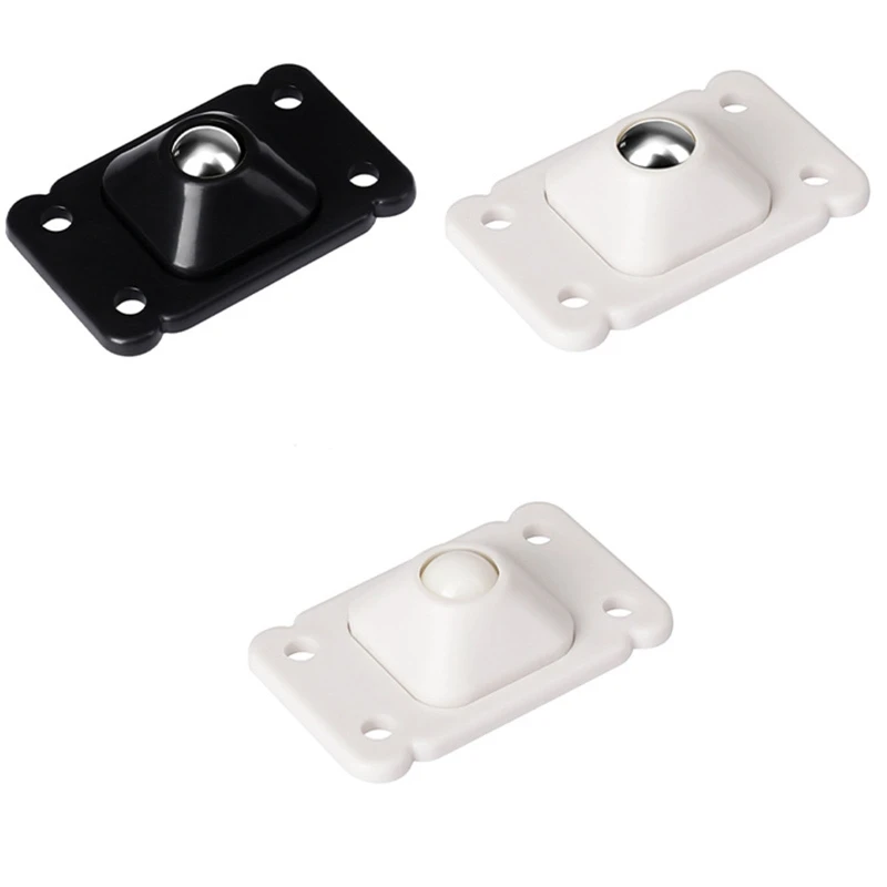 

4 Pieces Self Adhesive Universal Wheels Rotatable Caster Wheels for Bins Bottom