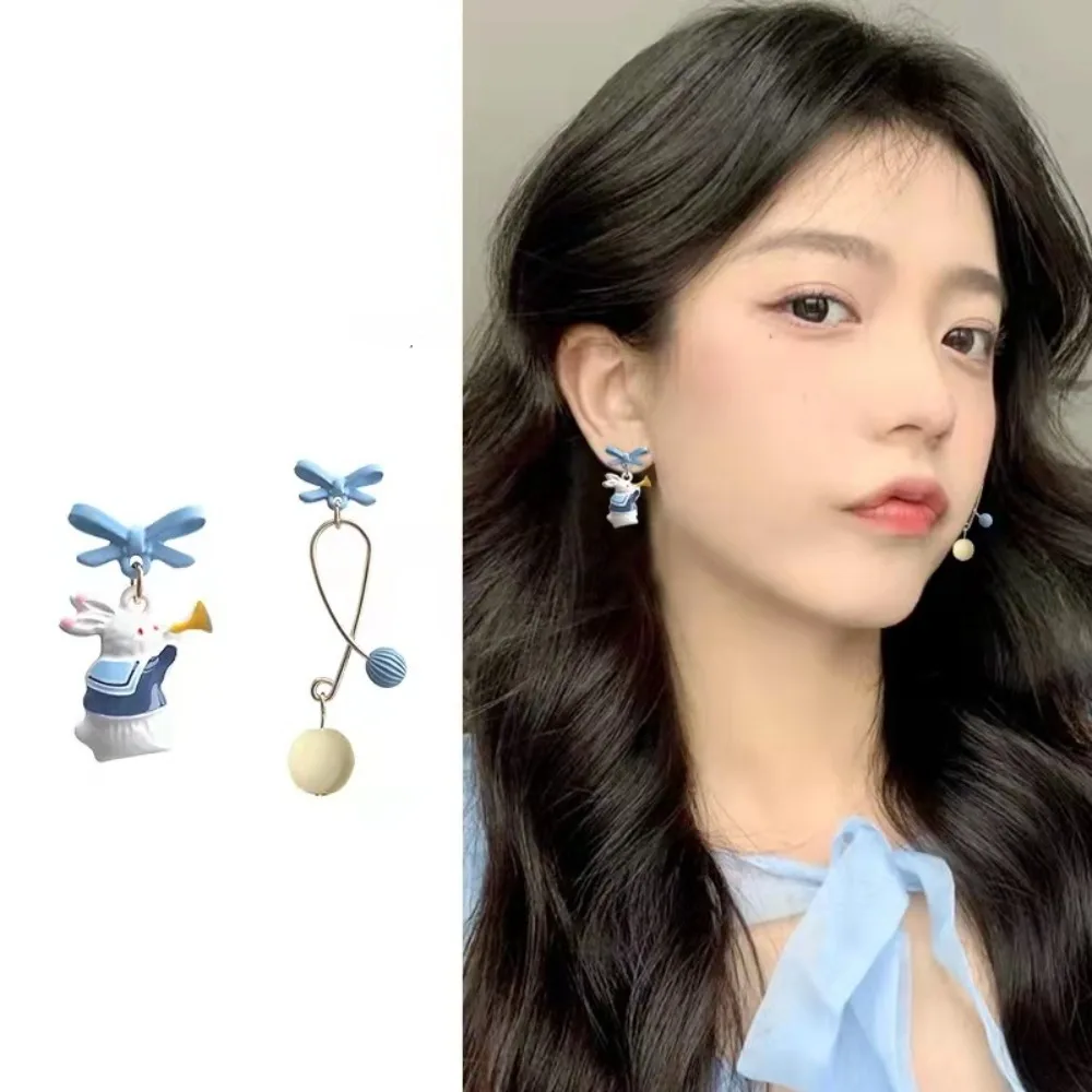 Модная подвеска Partysu в виде кролика зажим для ушей эстетике милая фотография