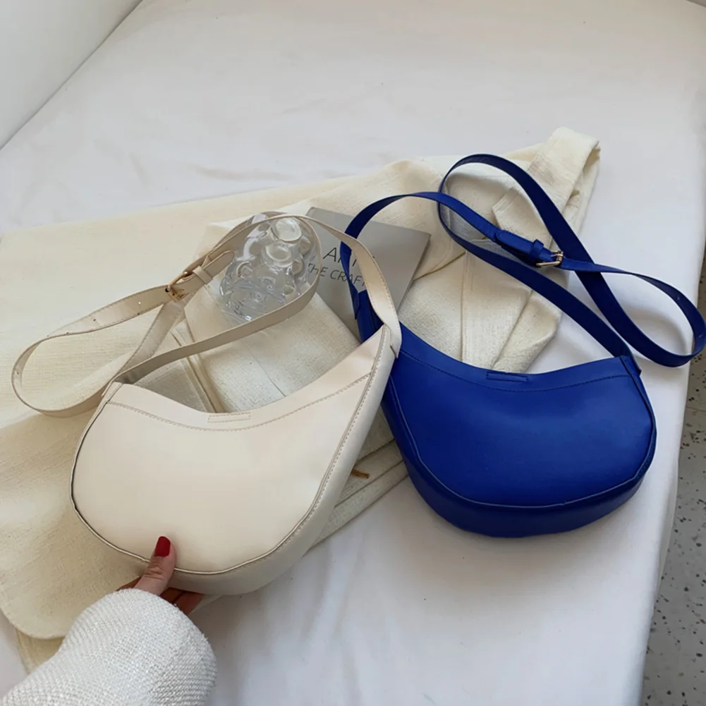 

Shoulder Bag Leather Casual Irregular Shoulder Bag Small Tote Female Travel Underarm Top Handle Bags Leisure Purse Bag for Women