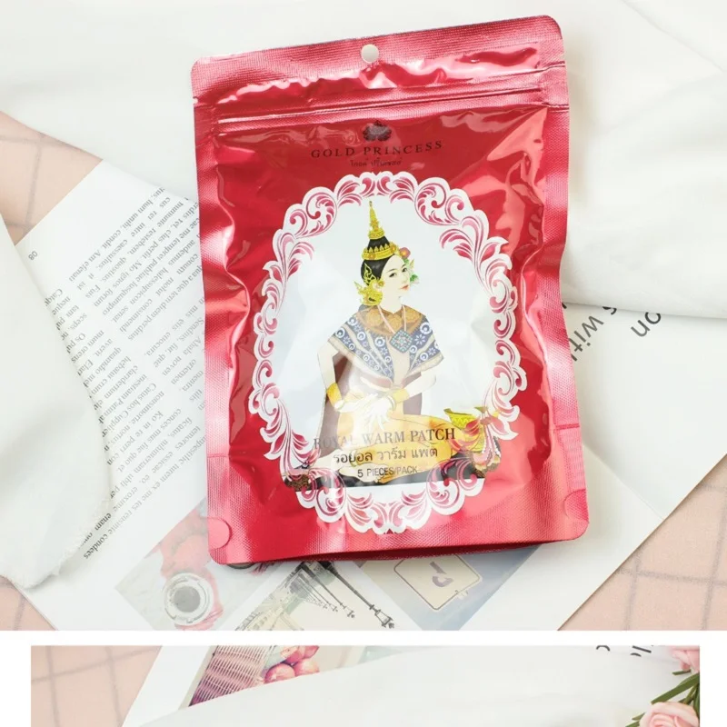 ประเทศไทย Dusitra สุขภาพมดลูกอุ่น Navel Belly ปุ่มสติกเกอร์2Pack 10PCS Royal GongHan Warm Body Mask การตั้งครรภ์แม่