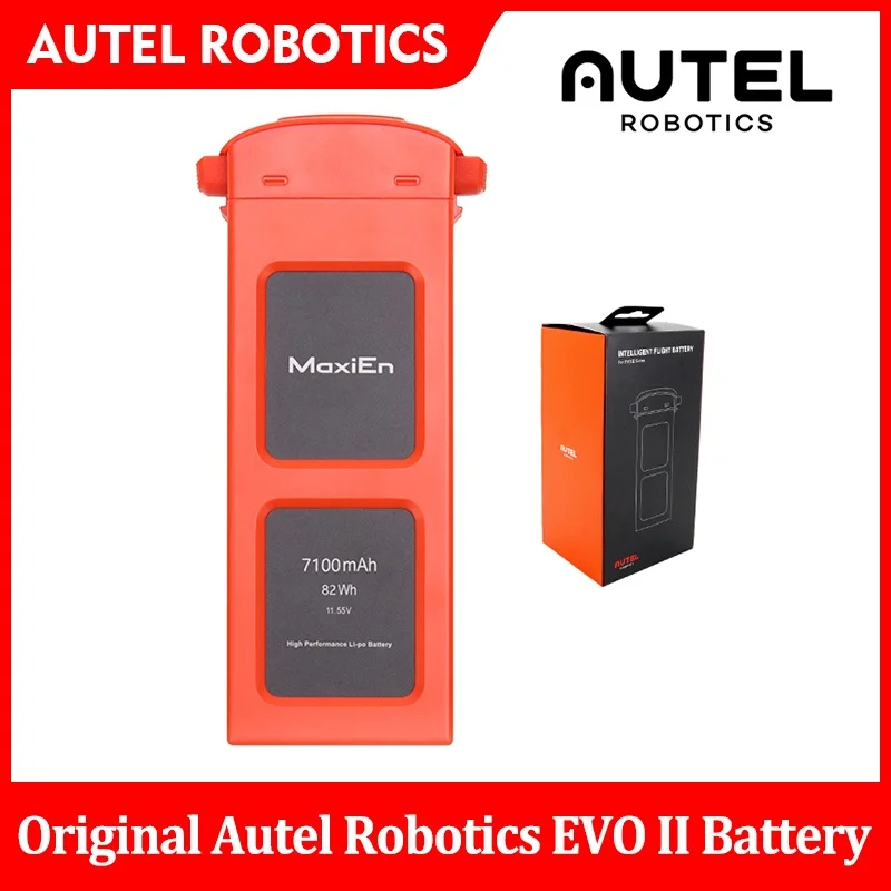 

Original Autel Robotics EVO II Intelligent Battery 7100mAh Li-Po Charging Batteries for EVO II/Pro/Dual RC FPV Drone Replacement