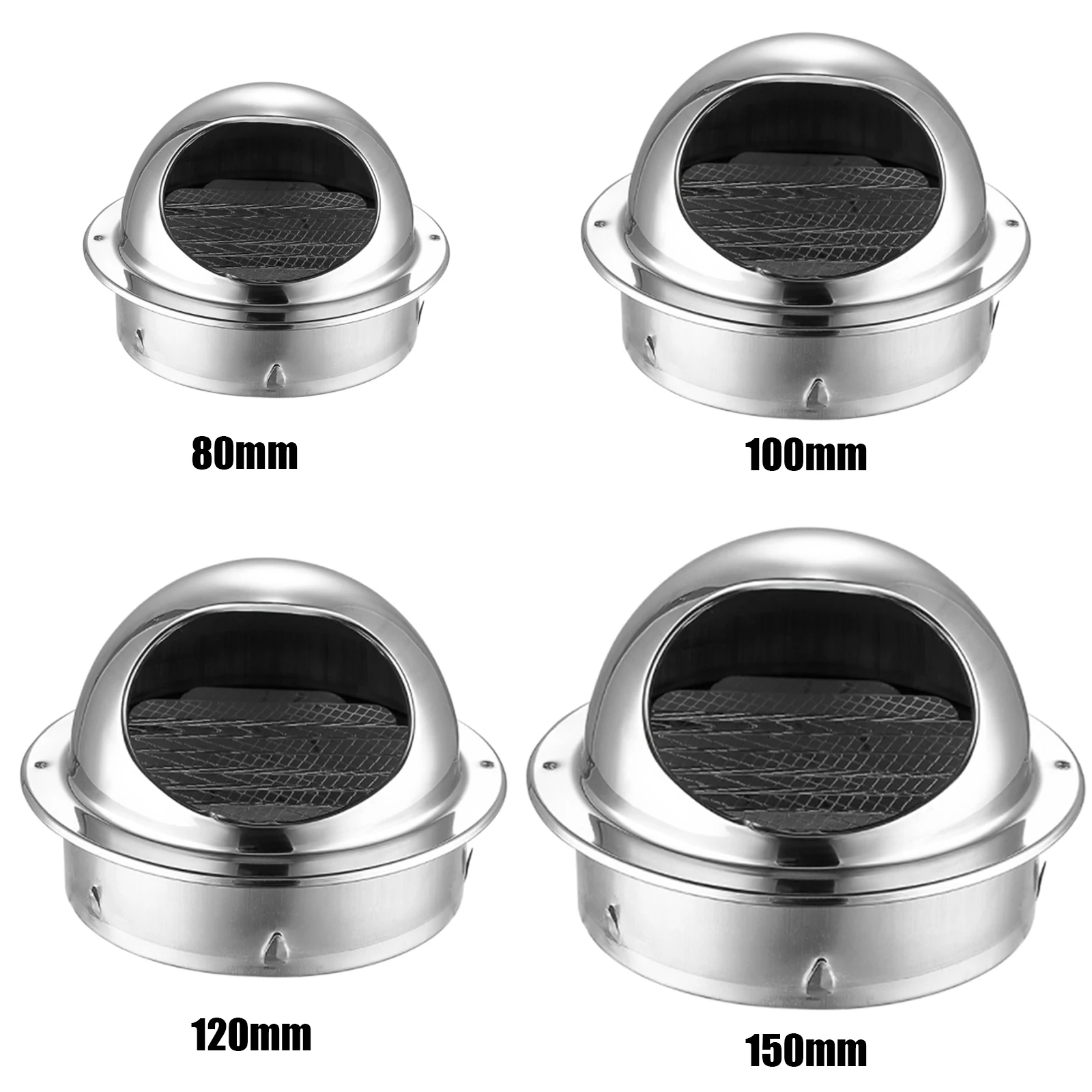 Настенная деталь из нержавеющей стали тройная Обложка выходное отверстие для