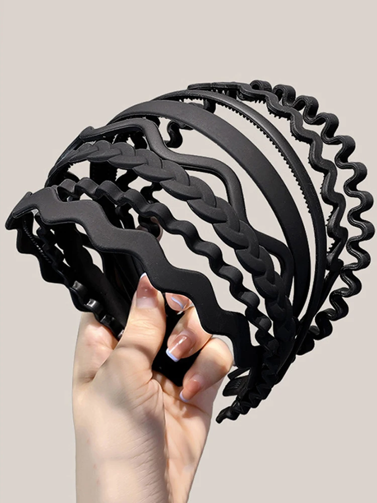 Металлический волнистый ободок для волос