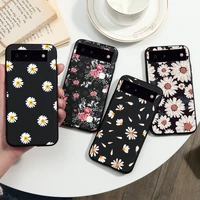 daisy flower phone case for google pixel 6a 6 pro 4 5 3 xl soft tpu silicone cover for pixel 3a xl 4a 5a 5g protection shell