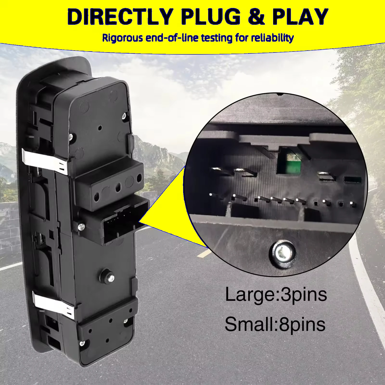 Автоматический переключатель окон для Dodge Journey 2018 Chrysler 300 2015 68139806 АА АБ AC с