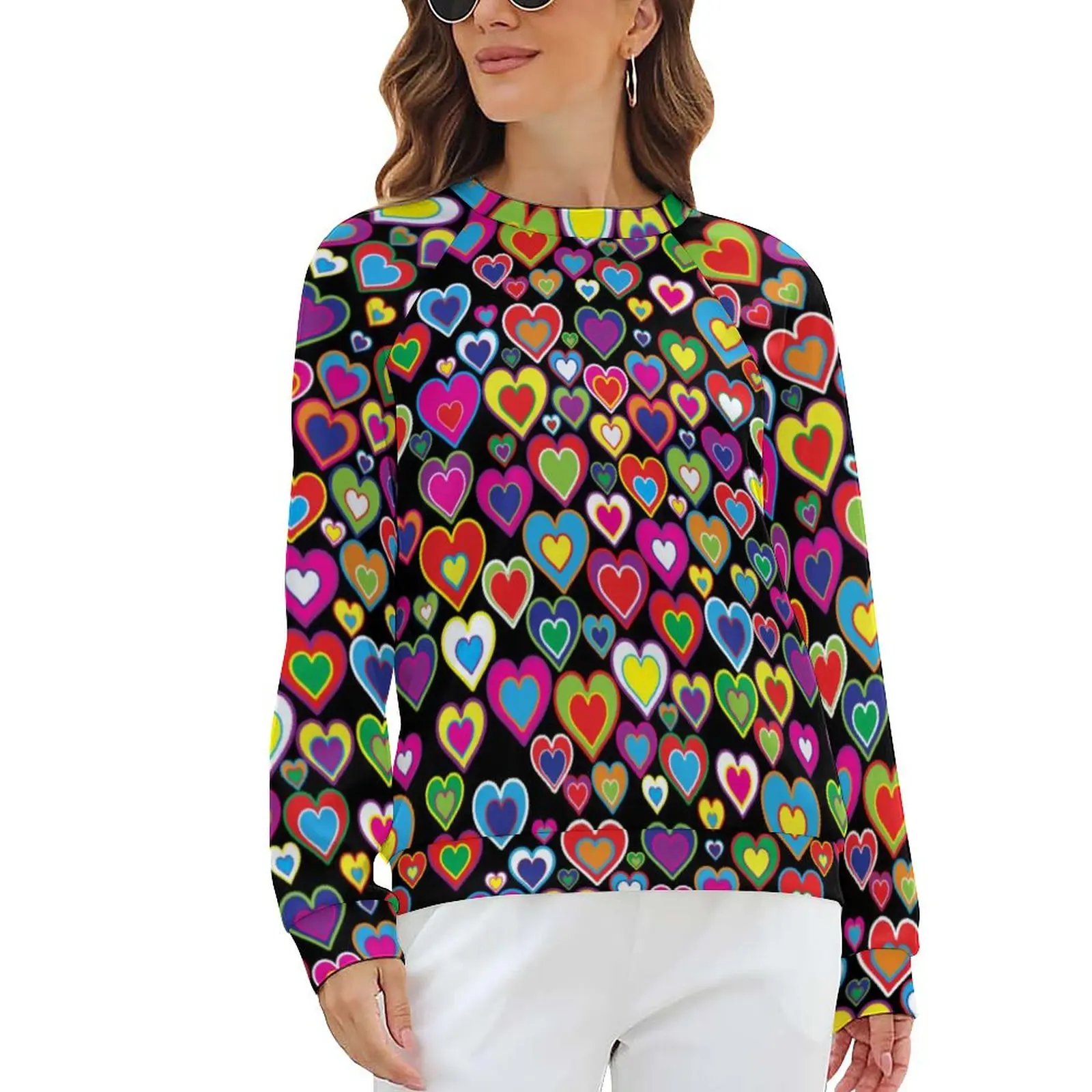 

Женская Весенняя Повседневная Толстовка с длинным рукавом, большие размеры 3XL