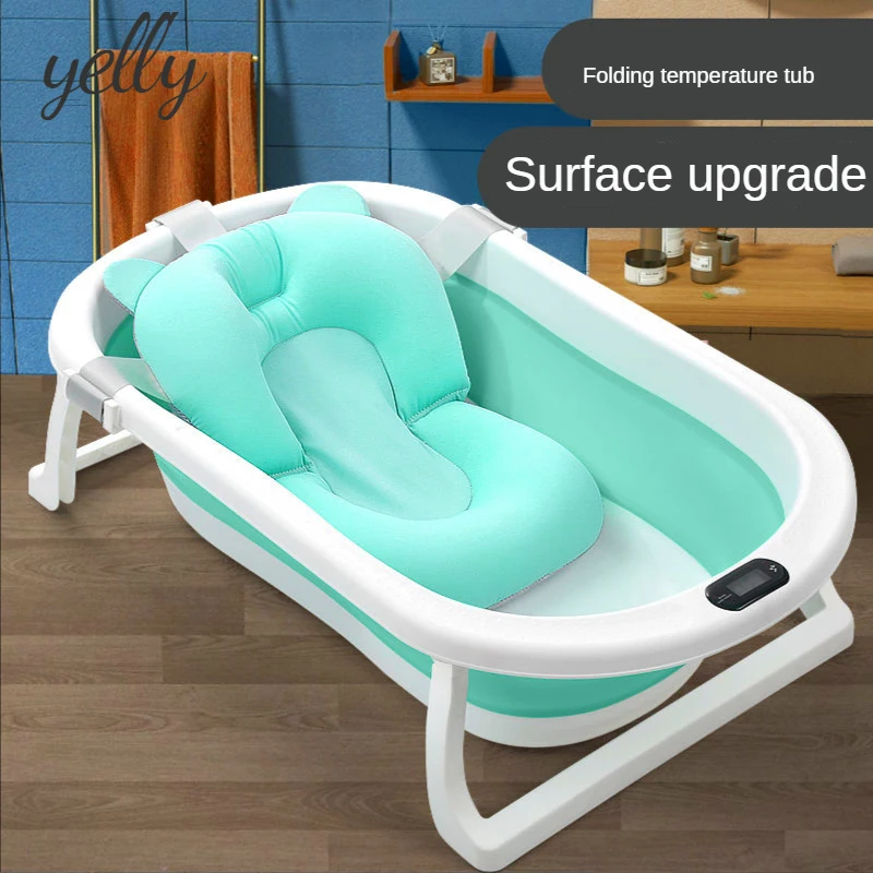

Baby Foldable Bathtub Portable Household Nordic Style Spa Bathtub Modern Non Slip Banheira Dobravel Bathroom Products JW50YP