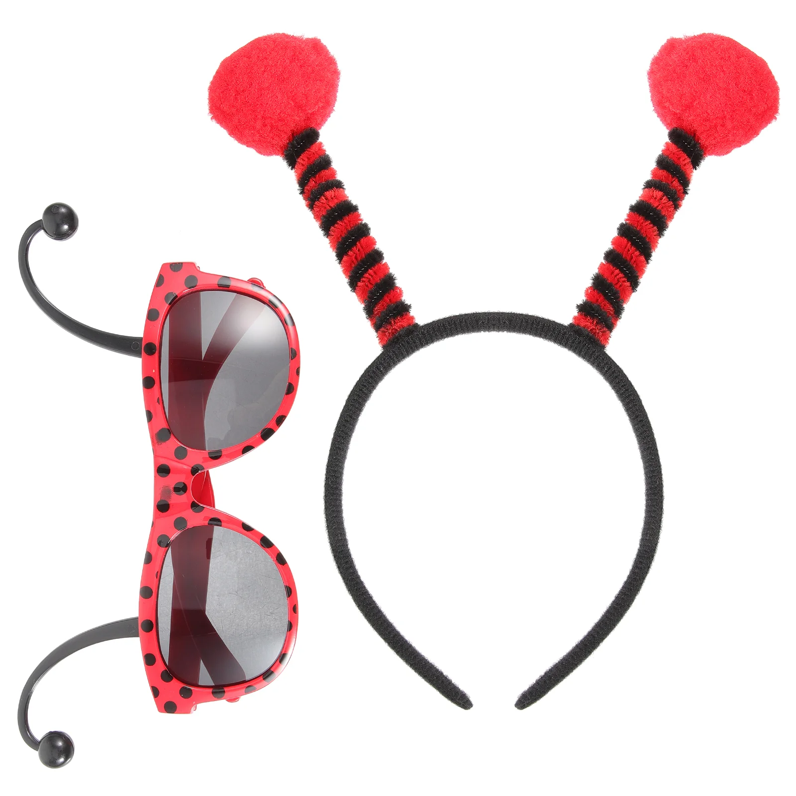 

Party Props Headwear Lovely Ladybug Ears Headband Girls Hair Hoops Headbands Hairband Fluffy Cosplay Outfits Ladybird