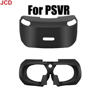 jcd soft silicone psvr case for vr headset glasses protector anti slip rubber skin for ps4 vr controller