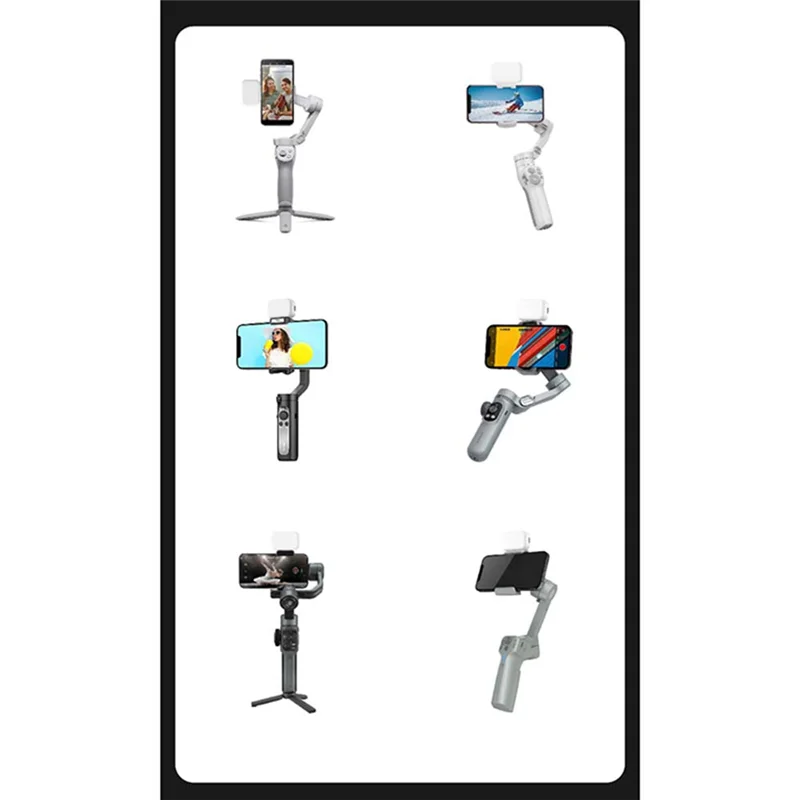 GBL01 Магнитные мини-заполняющие светильники аксессуары для OM5/Zhiyun SMOOTH4/5/Feiyu Vimble 3