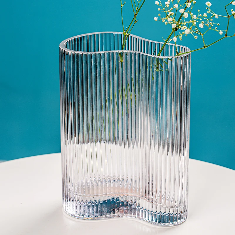 

Modern Novelty Vase Terrarium Design Creative Hydroponics Transparent Vases Desk Aesthetic Vasi Per Fiori Modern Art Home Decor