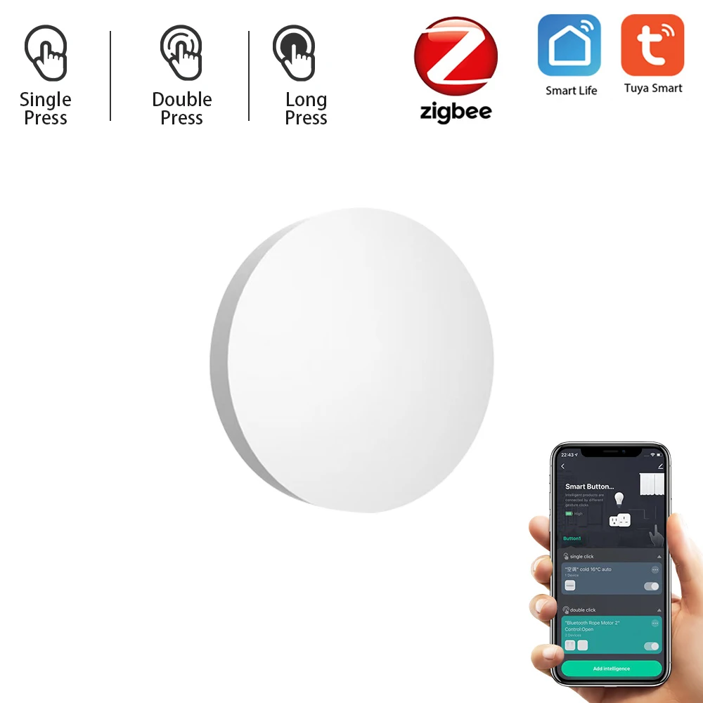 

Беспроводной умный выключатель YSRSAI Tuya ZigBee 1-3 клавиши