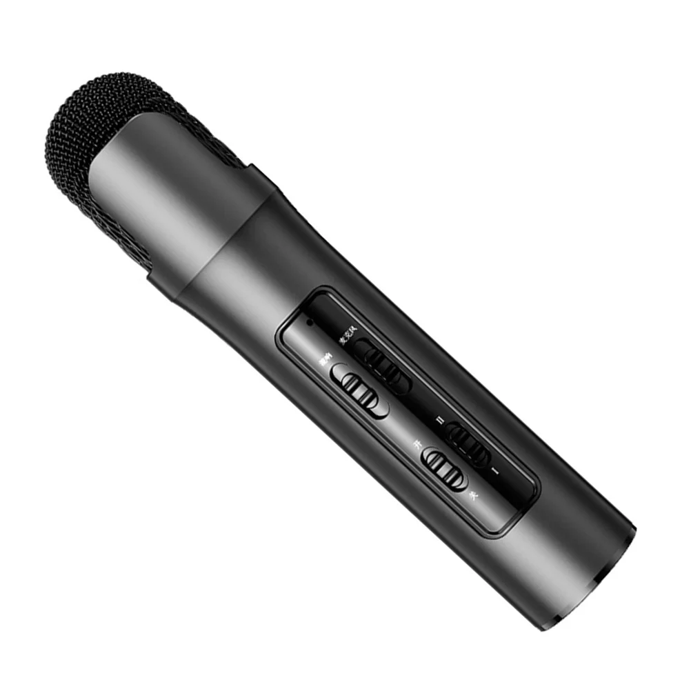 

Condenser Microphone Wireless Mic Professional Microphone USB Computer Microphone Aluminum Alloy Sound Noise Reduction Mic Child