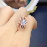 natural moonstone lady ring handmade moonstone engagement ring party jewelry gift design 57mm