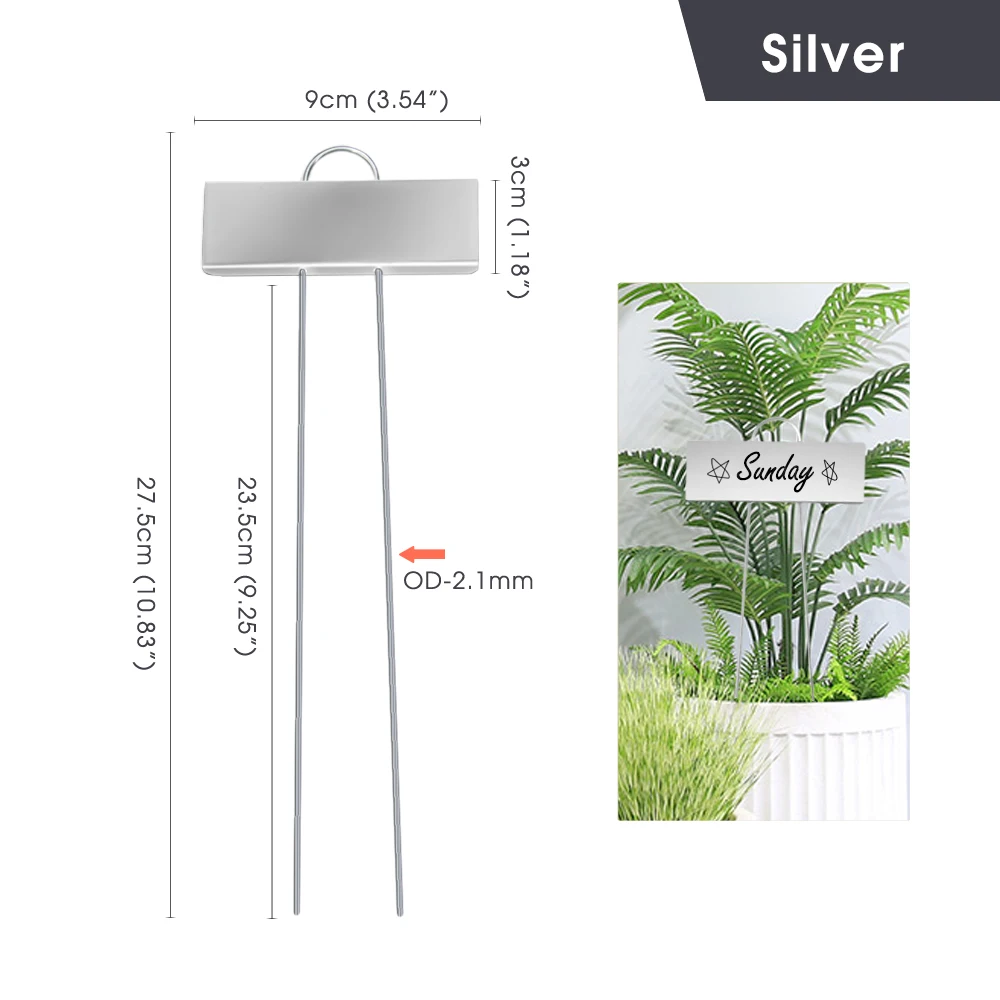 

Водонепроницаемые металлические маркеры для растений