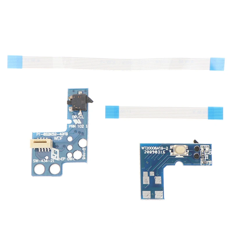 

1set Power ON OFF Reset Switch Board With 8pin flex Ribbon for PS2 70000 90000