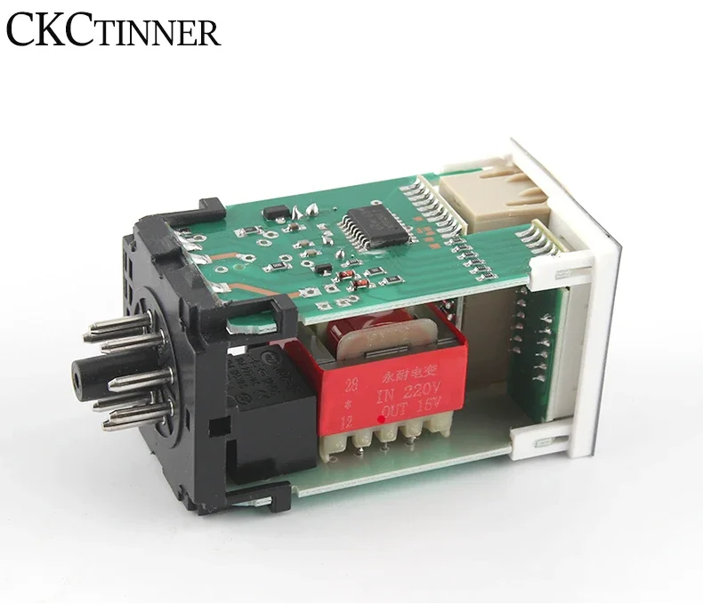 Цифровой телефон программируемое реле времени управления 0 01 S-99H99M цоколь AC/DC 12 В 24