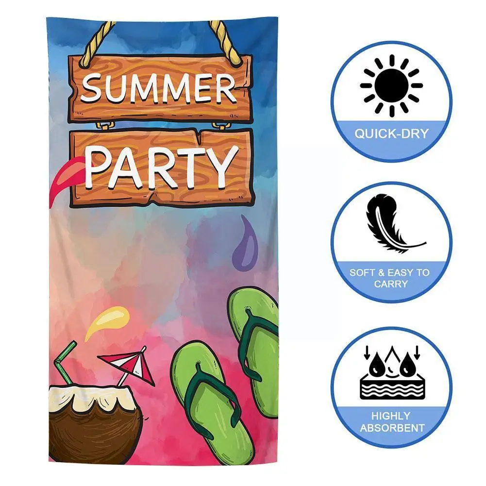 

Hot Style Women Comfortable Beach Towels Polynesian Yoga Camping Towel Plumeria Hawaii Swimming Towel Printing Sport Y8x2