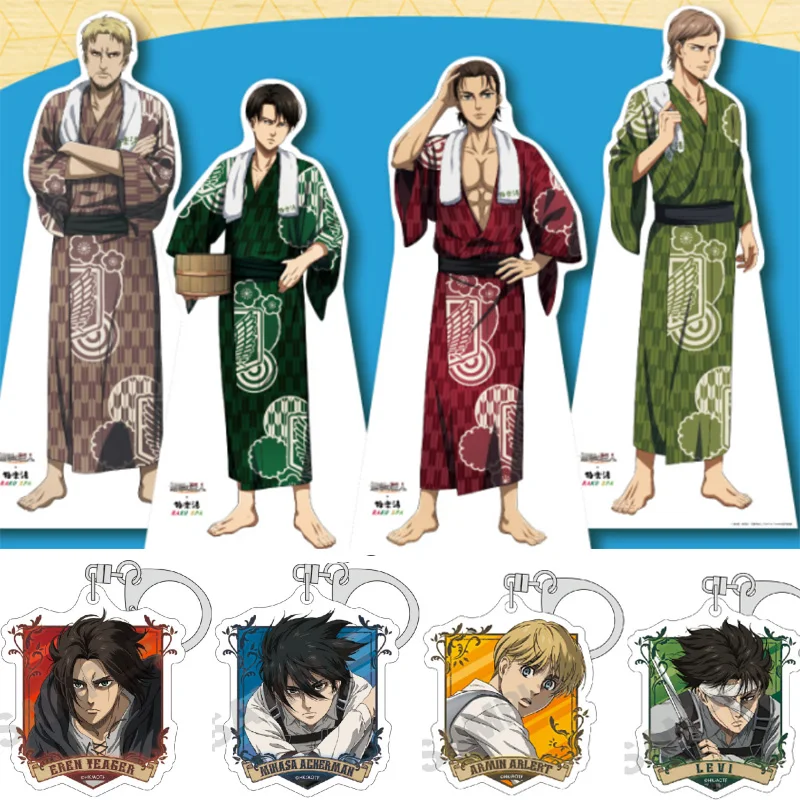 

Горячая аниме атака на Титанов Эрена джейгер Микаса Леви Акерман модель детской одежды брелок для костюмированной одежды