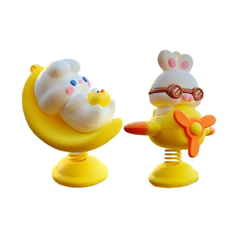 

Вибрирующий Кролик для автомобиля, искусственное многофункциональное украшение, мультяшный кактус, украшение для автомобиля, аксессуары