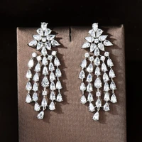 hibride new trendy waterdrop earrings for women wedding party indian dubai bridal jewelry boucle doreille femme gift e 1049