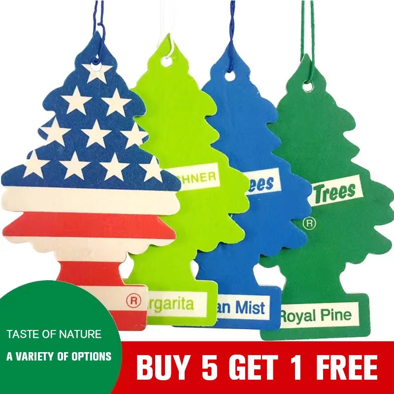 

New Christmas Tree Car Air Freshener Fashion Auto Hanging Decoration Car Perfume Fragrance Car Accessories for Women Girls