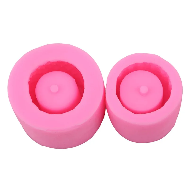 

Succulent Plants Making Concrete Silicone mold 3D flowerpot aromatherapy plaster candlestick DIY Cement Planter Pot Mould