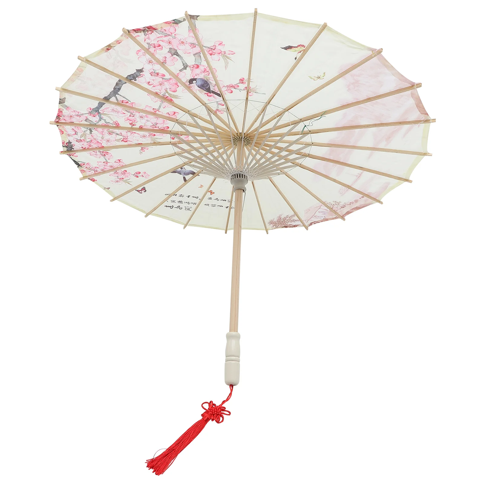 

Umbrella Paper Chinese Oil Style Photo Floral Handmade Flower Props Classic Performance Prop Decorative Wedding Painting