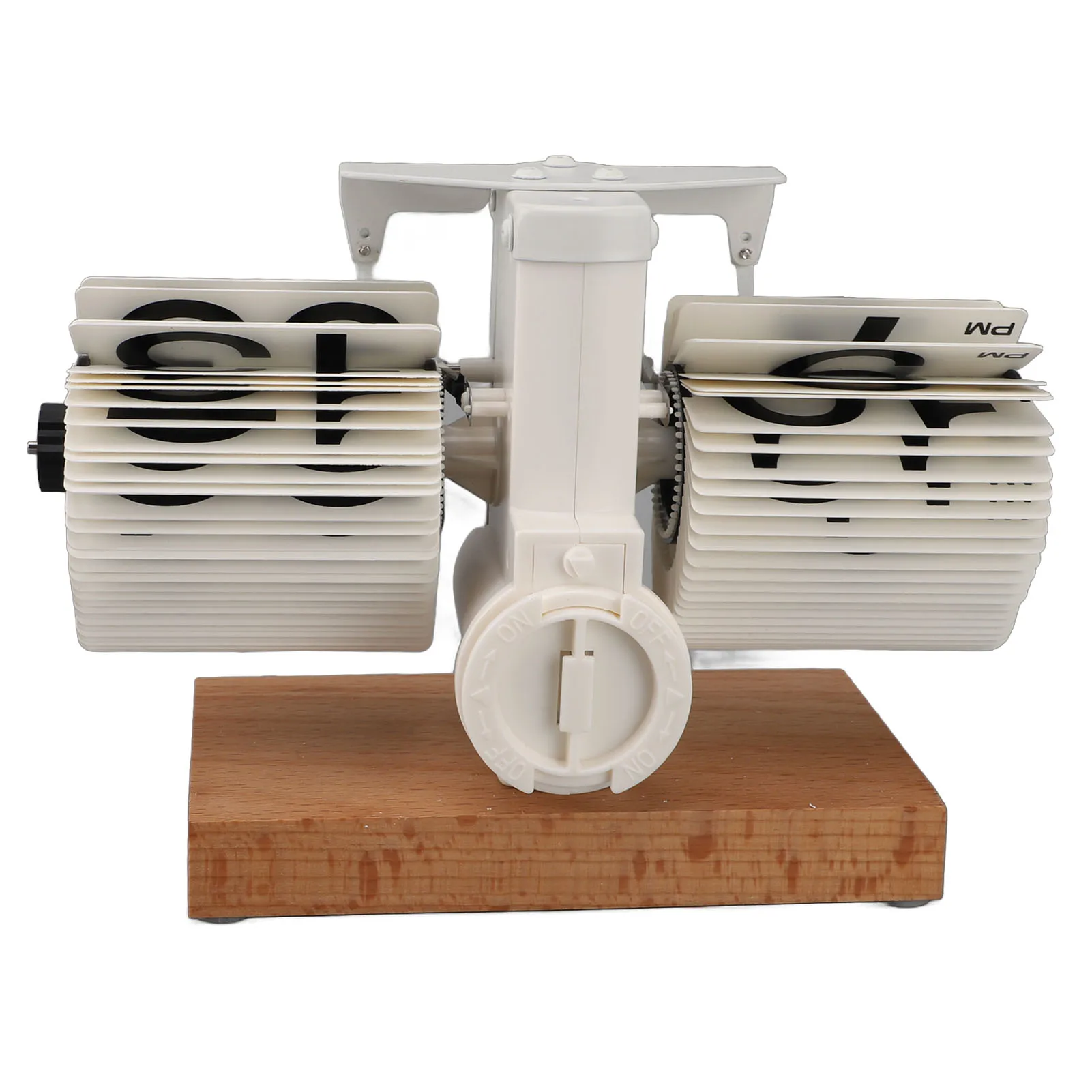 Цифровые настольные часы в стиле ретро с откидной крышкой от TOPINCN автоматическим