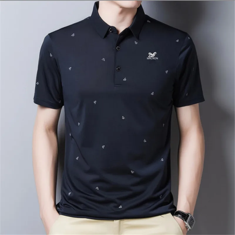 

NEW Golf clothing summer men's golf t-shirt comfortable soft quick-drying breathable fashion stitching Golf Shirts golf wear men