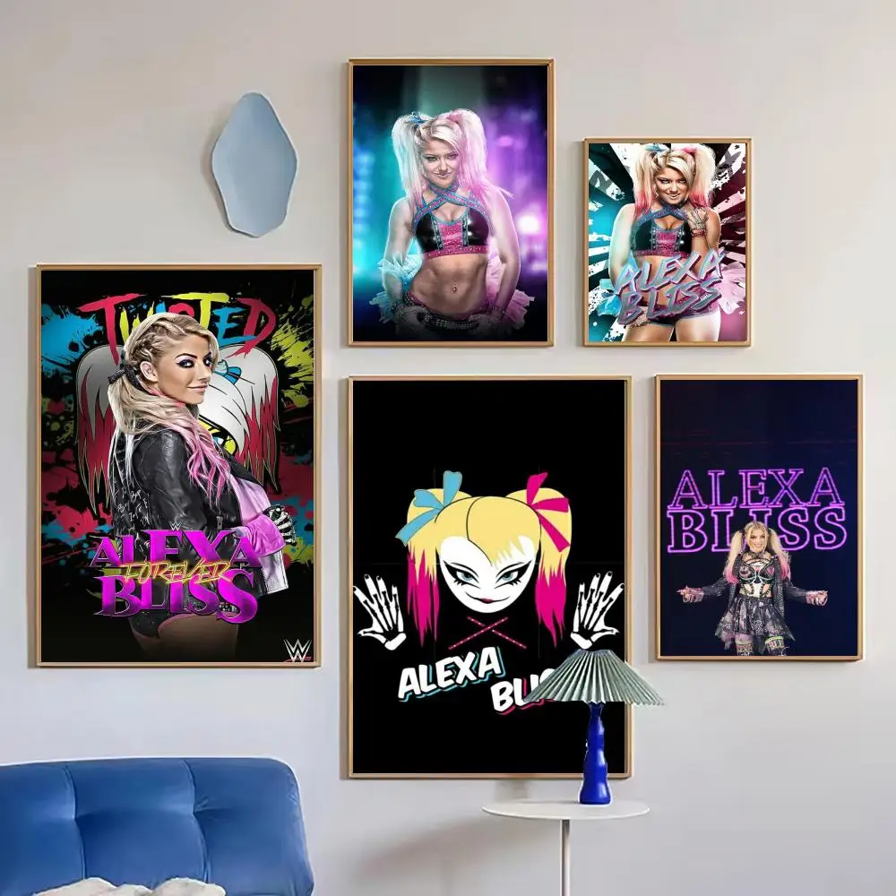 Фото Декоративные картины A-Alexa B-Bliss, каллиграфия, настенные наклейки для украшения гостиной, бара, декора стен комнаты №3