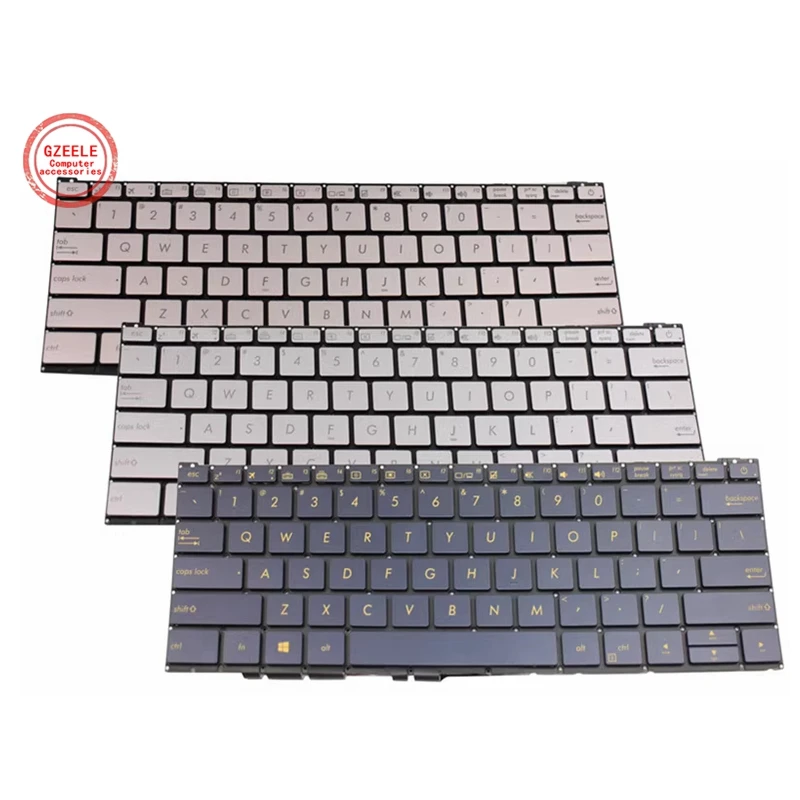 Английская US новая клавиатура с подсветкой для Asus ZenBook UX390U UX390UA UX390UA-DH51 UX390UAK