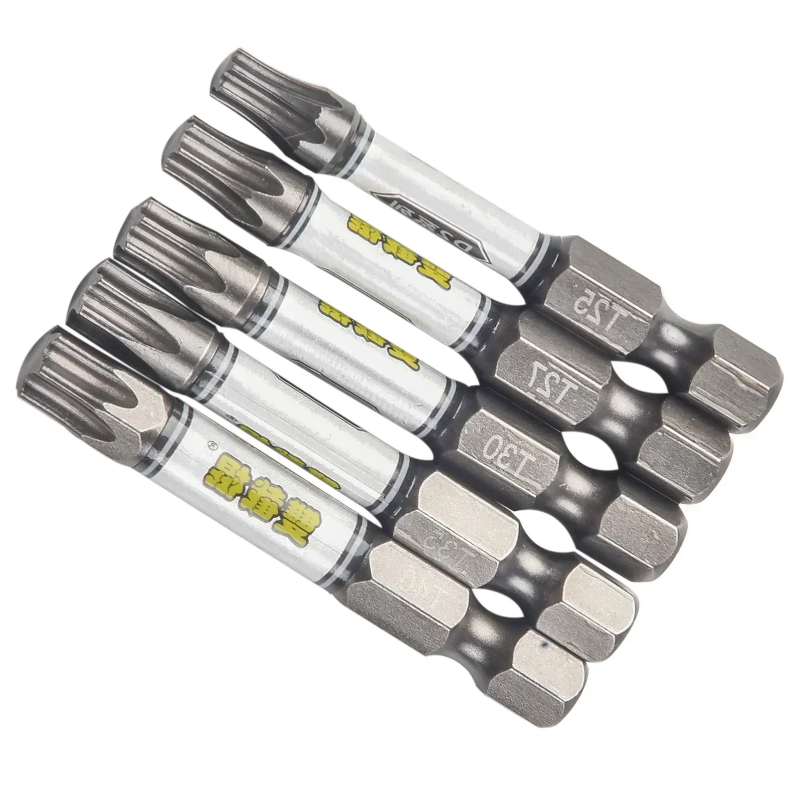 10 шт. 50 мм набор магнитных отверток ударный крестообразный шестигранный Torx PH1 PH2 PH3