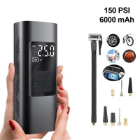 car electrical air pump portable wireless compressor tire inflatable deflate inflator led usb charge car motorcycle bicycle ball