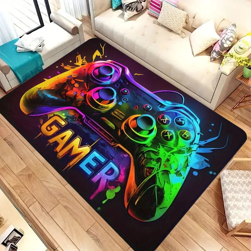 1 шт. игровой коврик для консоли удобный фланелевый напольный машинной стирки