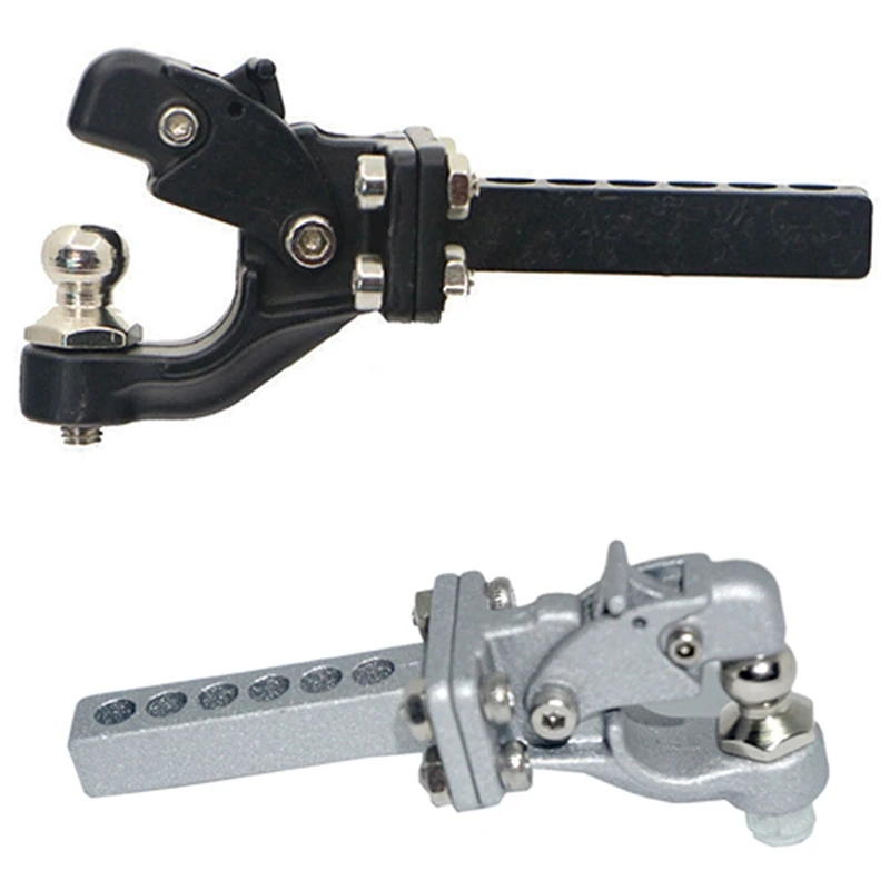 

2X Hitch Trailer Hook For 1:10 Scx10 90046 90047 Traxxas Trx4 Rc Crawler Car